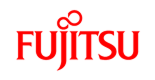 Fujitsu logo featuring stylized text in blue and white, representing a leading brand in air conditioning and heating solutions, symbolizing innovation and quality in climate control technology.