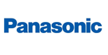 Panasonic logo featuring stylized text in blue and white, representing a leading brand in electronics and home appliances, symbolizing innovation and quality in refrigeration technology.
